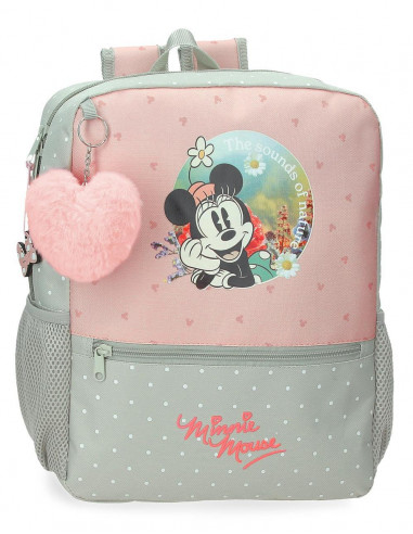 29623D1  ADAPT. BACKPACK  32CM.  MINNIE MOUSE WILD NATURE